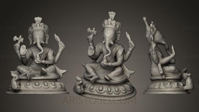Indian sculptures (STKI_0039) 3D model for CNC machine